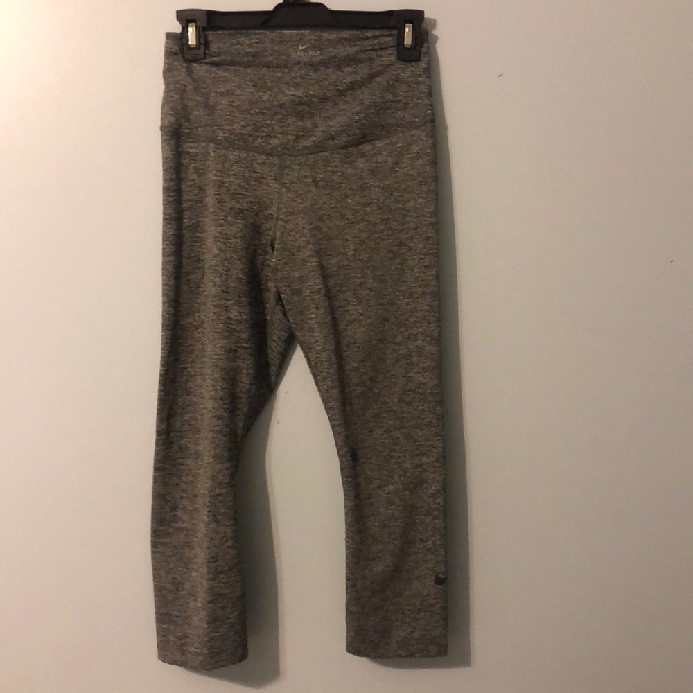 7/8 length grey mike leggings